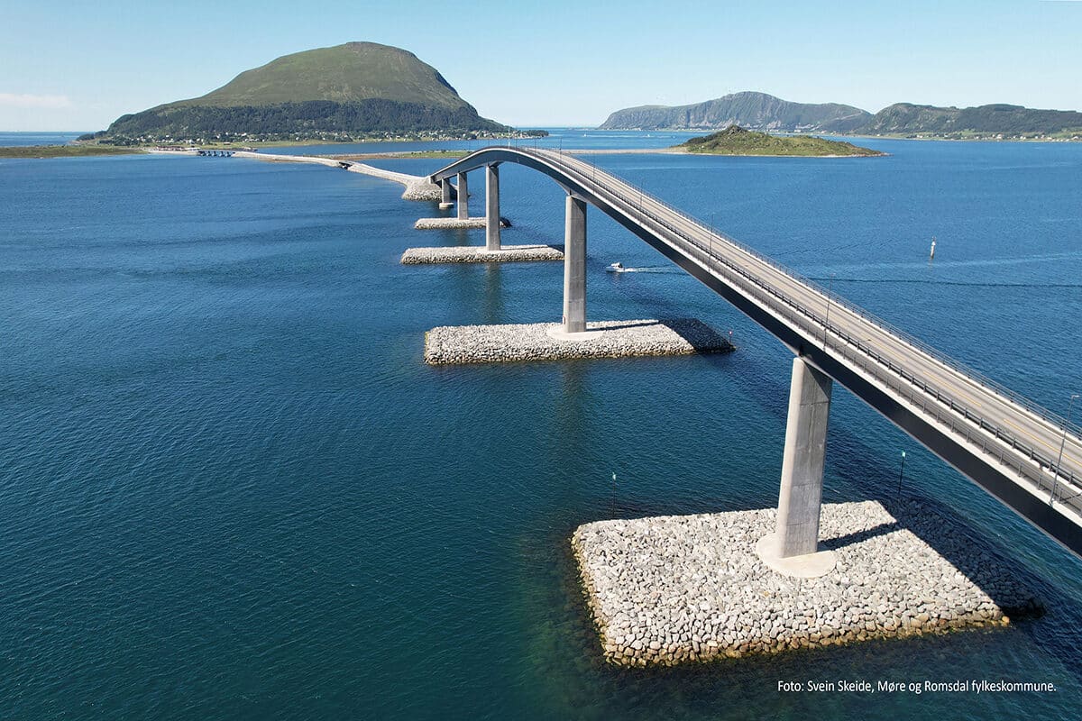 hrc-projekte-Nordøyvegen-luftbild der Lepsøybrücke